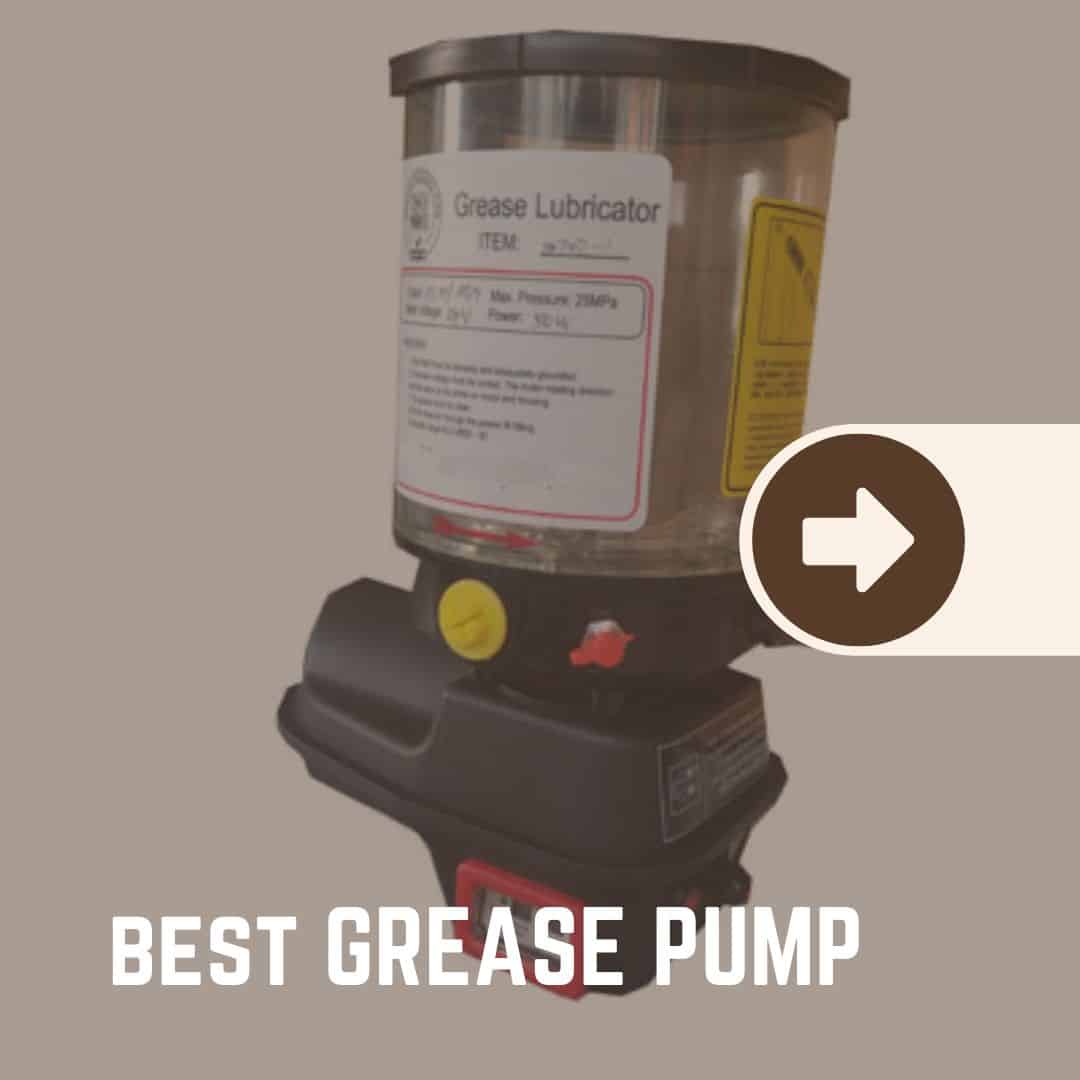 what is grease pump used