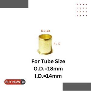 Inserção de tubo OD18mm e ID14mm